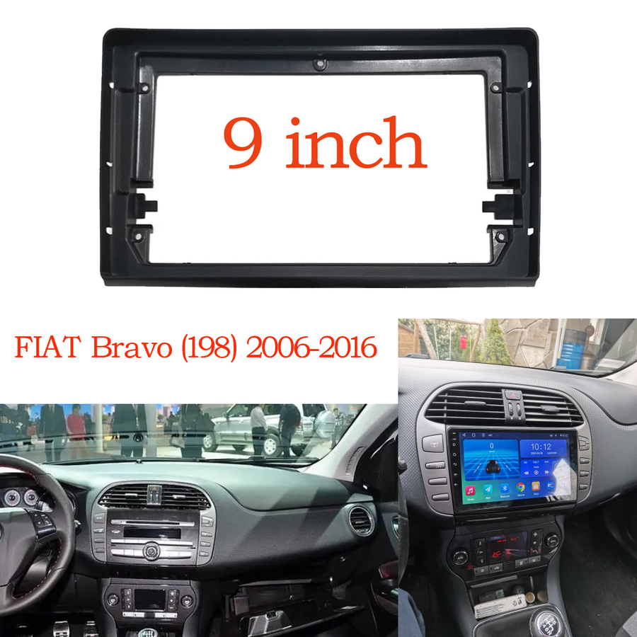 Consola Fiat bravo 2006-2016 9" Pulgadas