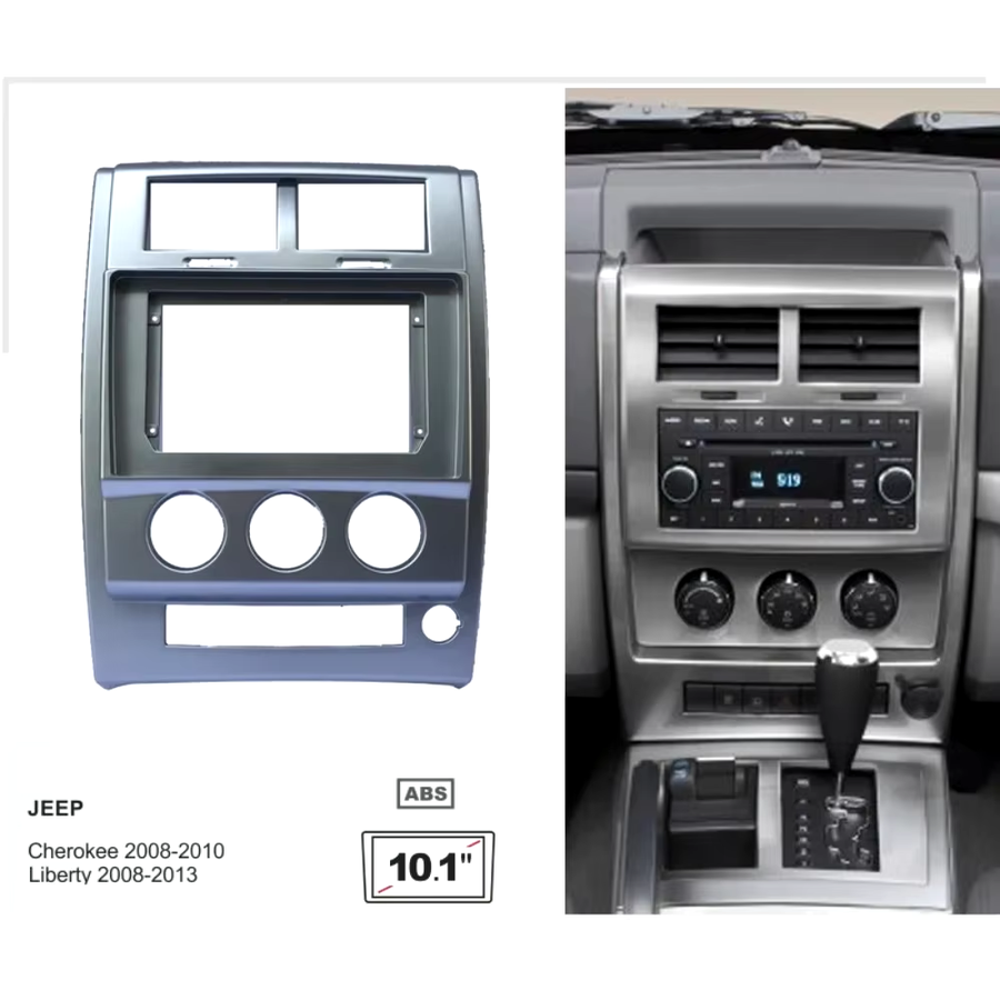 Consola Jeep Liberty/ Limited 2008-2012 10" Pulgadas