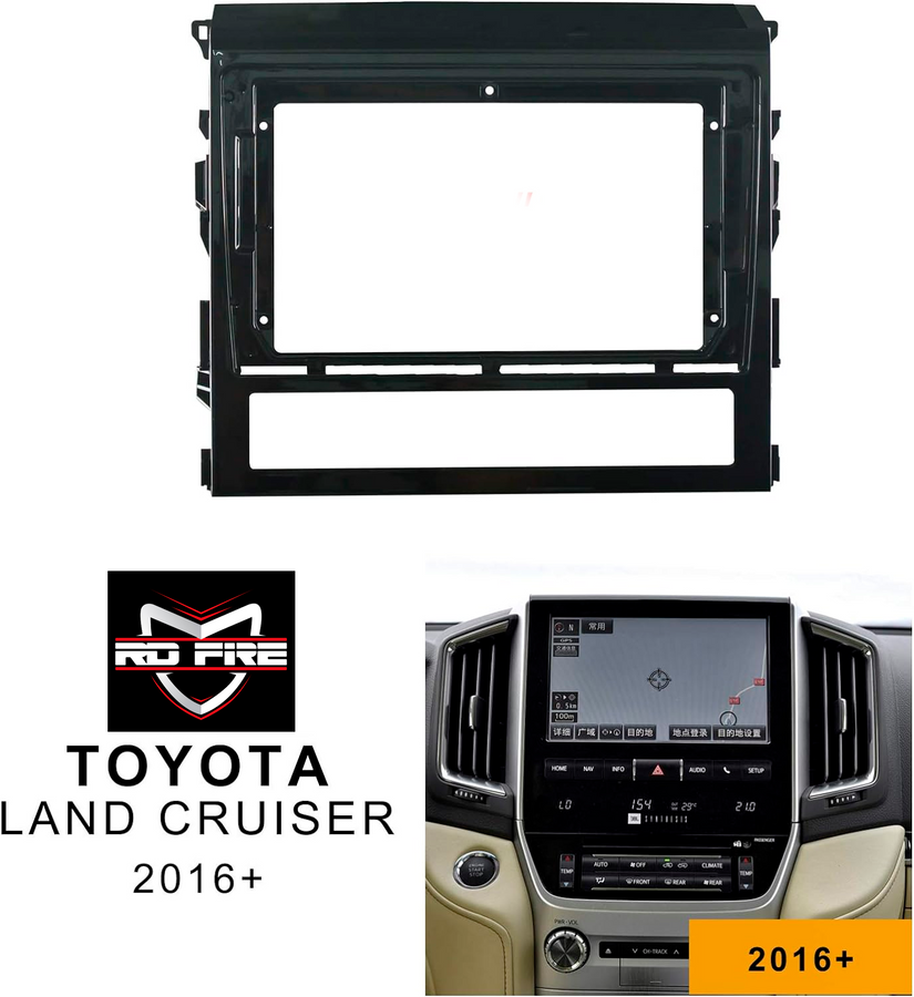 Consola Toyota Land Cruiser 2016+ 9" Pulgadas