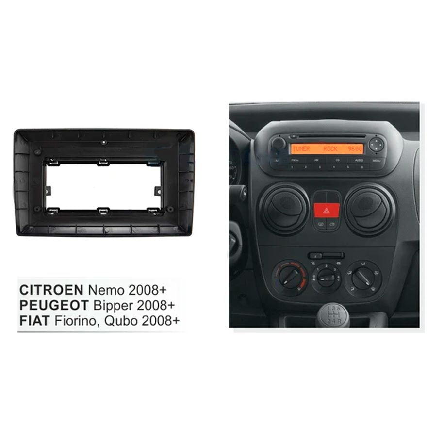 Consola Citroen Nemo/ Peugeot Bipper/ Fiat Fiorino/ Qubo 2008+ 10.1" pulgadas