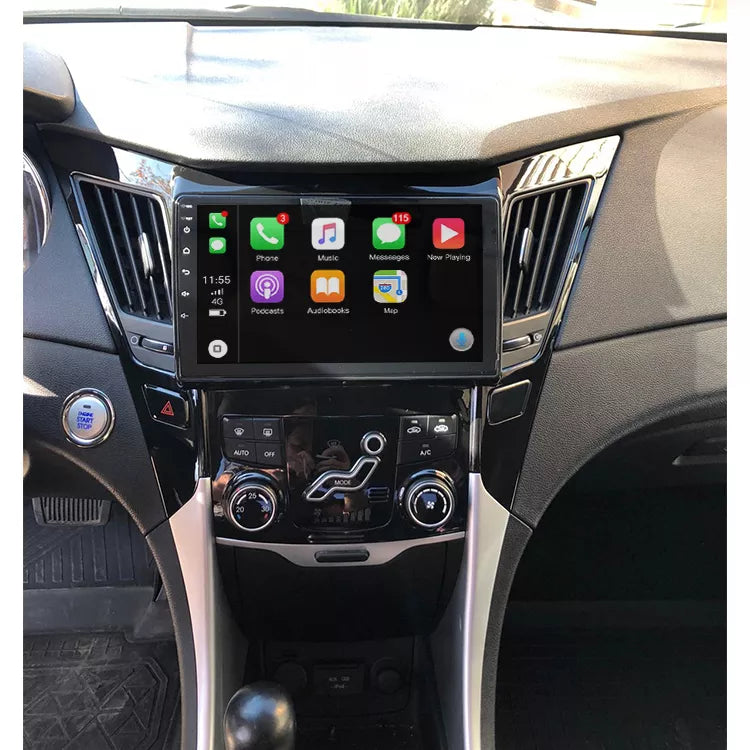 AOMSAZTO Apoyabrazos Para Hyundai Sonata 2015-2019 Beige