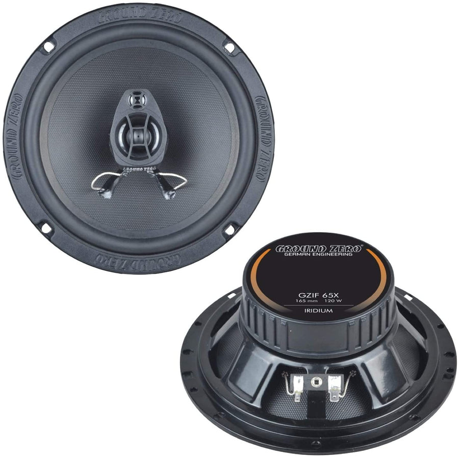 Parlantes Ground zero GZIF IRIDIUM 6.5" 120W