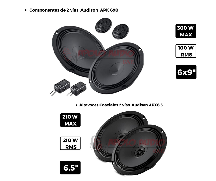 Combo Audison Prima