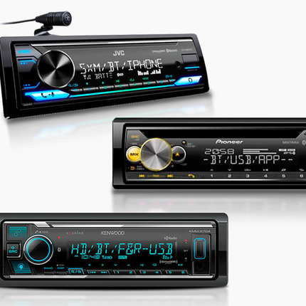 Collection image for: Autoradios -  (Kenwood, Sony, JVC, JBL, Pioneer)