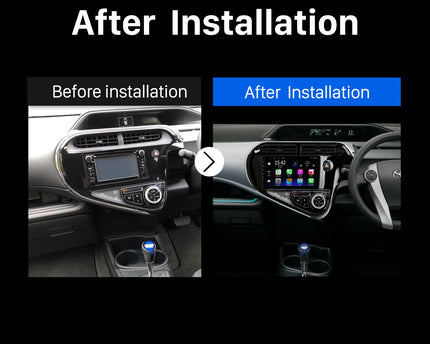 Consola toyota prius 2018 9" pulgadas