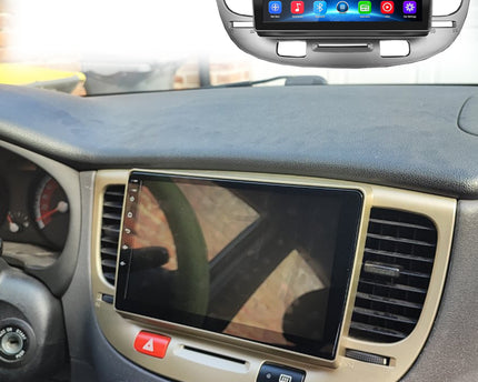 Consola Kia Rio 9"  2006- 12 color hueso