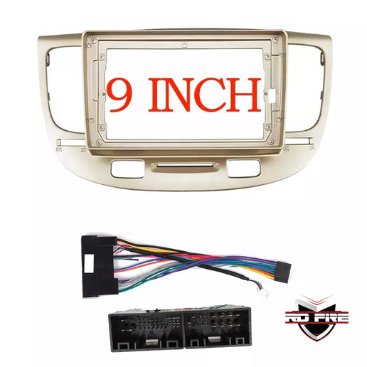 Consola Kia Rio 9"  2006- 12 color hueso