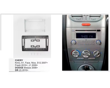 Consola Chery R11E 2010 9" Pulgadas