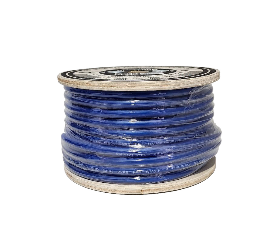 Rollo de Cable calibre #4 Aunex 100%  OFC