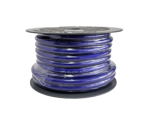 Rollo de cable Calibre #0 EliteAudio 100% Cobre OFC