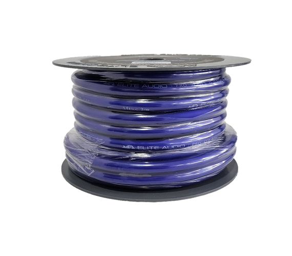 Rollo de cable Calibre #0 EliteAudio 100% Cobre OFC