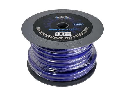 Rollo de cable Calibre #0 EliteAudio 100% Cobre OFC