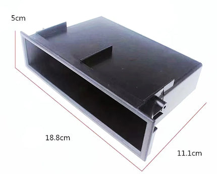 Papelera o caja plástica de almacenamiento 1 din para toyota