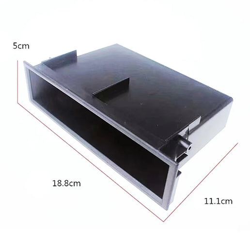 Papelera o caja plástica de almacenamiento 1 din para toyota
