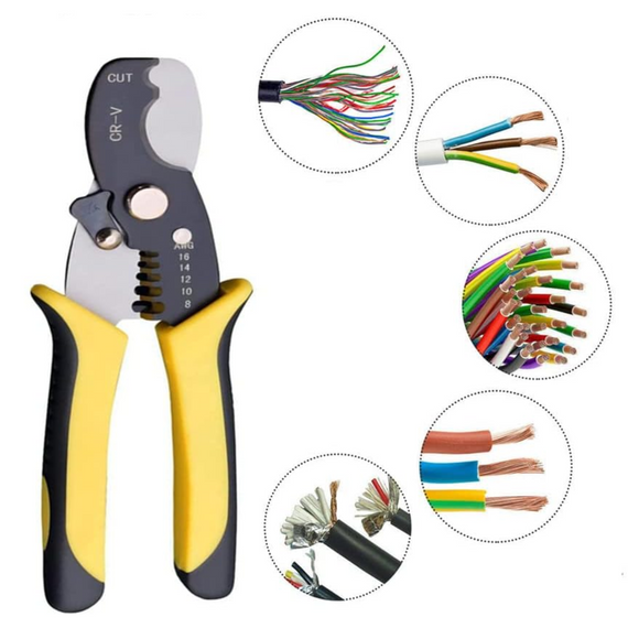 Pela cables de 7 pulgadas de 8 a 16 AWG