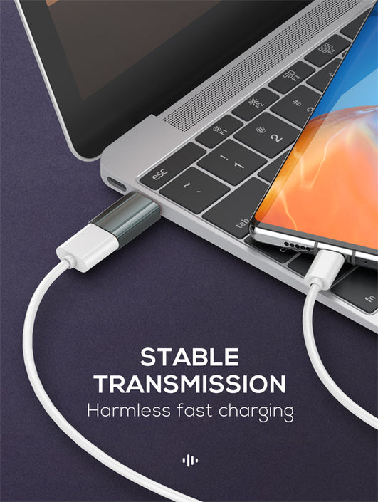 Adaptador LDNIO TIPO C (Macho) a USB (Hembra)