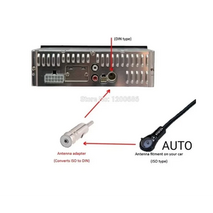 Adaptador de antena modelo Europeo (VW/Renault/GM y Ford Euro)