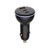 Cargador de coche súper rápido 160W (3 USB)