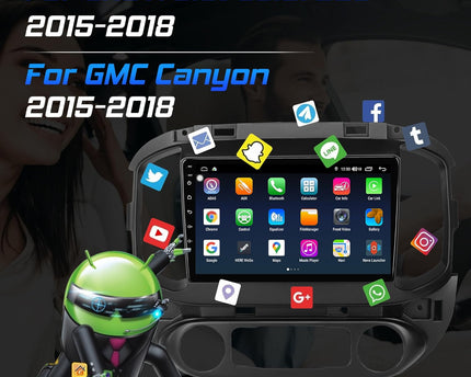 Consola chevrolet colorado / gmc canyon 2015  9" Pulgadas