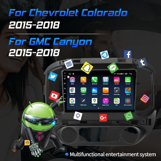 Consola chevrolet colorado / gmc canyon 2015  9" Pulgadas