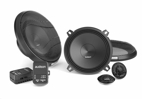 Componentes Audison  de 2 vias  5" Pulgadas   APK 130