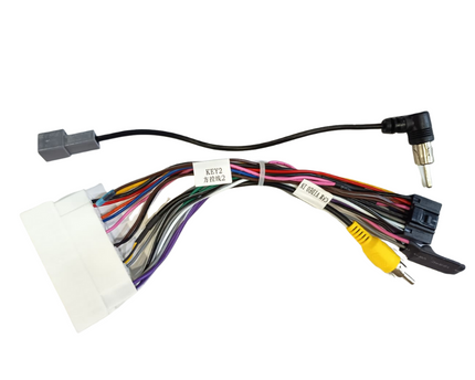 Arnes Conector Kia / Hyundai Blanco con salida para camara