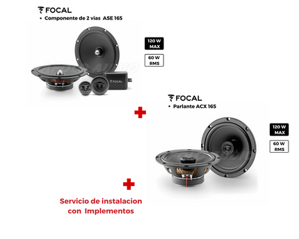 Combo Focal serie Auditor