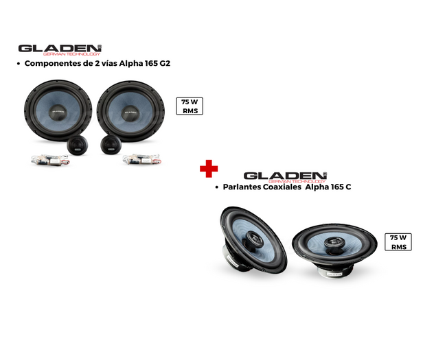 Combo Gladen Alpha