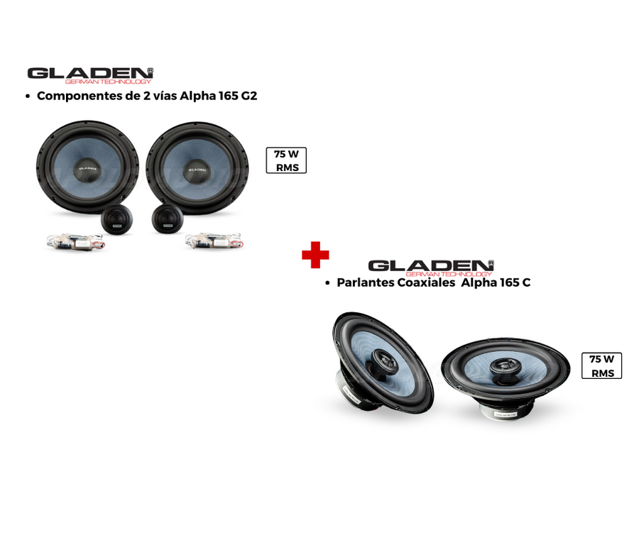 Combo Gladen Alpha