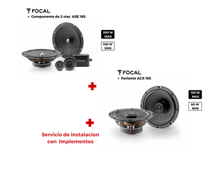 Combo Focal serie Auditor