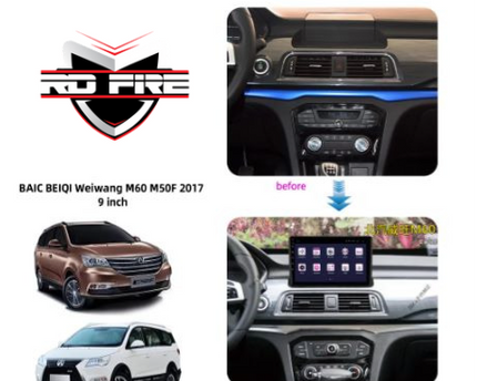 Consola Baic WeiWang M60 2017