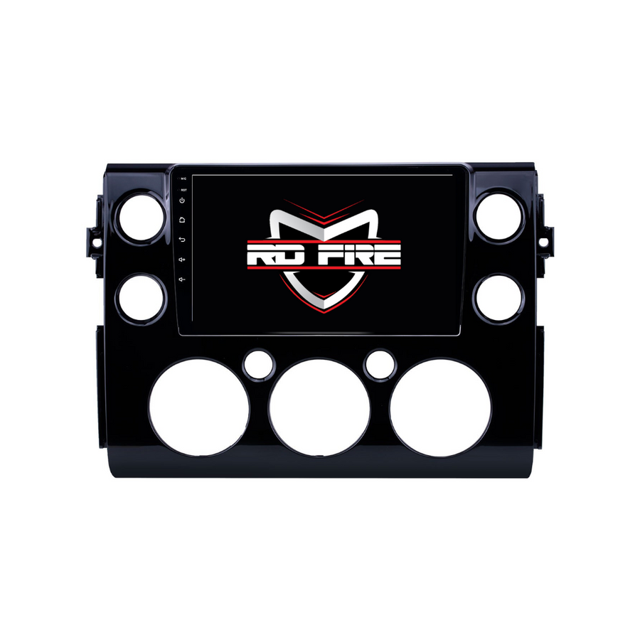 Consola Toyota FJ Cruiser 2007+ NEGRO  9" Pulgadas - RD FIRE