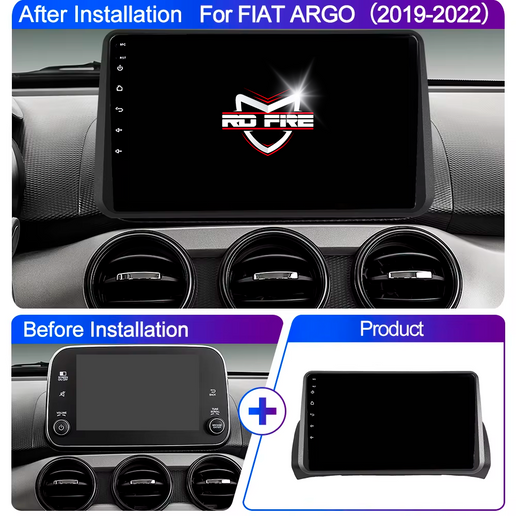 Consola Fiat Argo 2019 9" Pulgadas