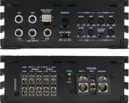 Amplificador Ground Zero GZHA MINI FIVE  5 CH