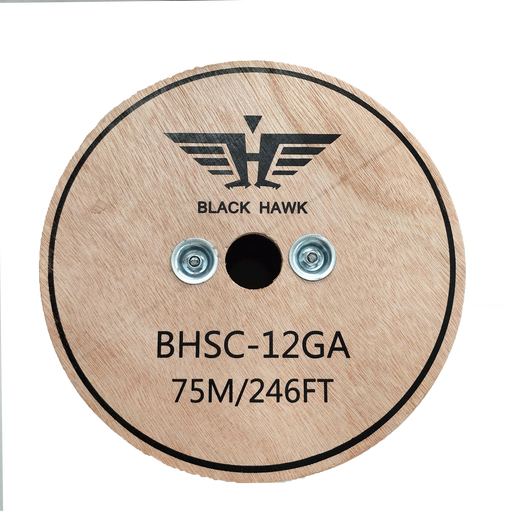 Rollo de Cable Calibre #12 Black hawk 100% Cobre