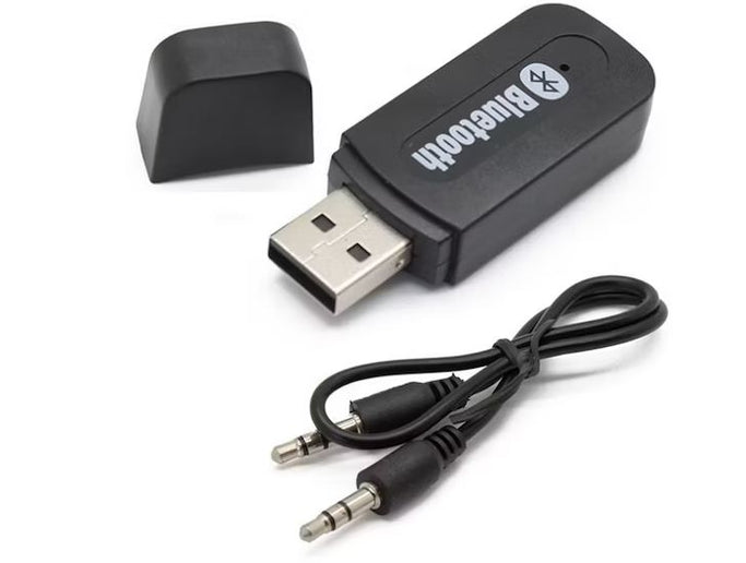 Adaptador Receptor de Bluetooth  USB-Auxiliar