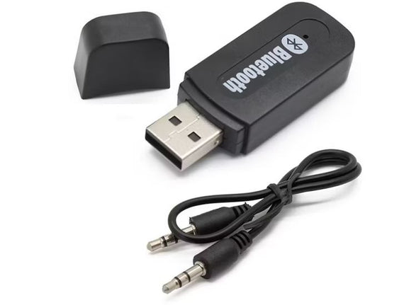 Adaptador Receptor de Bluetooth  USB-Auxiliar
