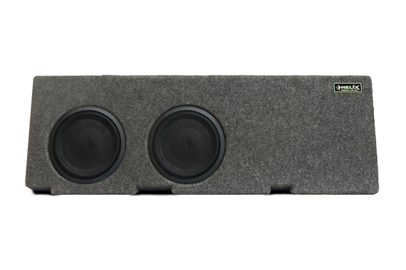 Subwoofers DUAL Helix 10 Pulgadas  a 2Ω + Caja original para pickups