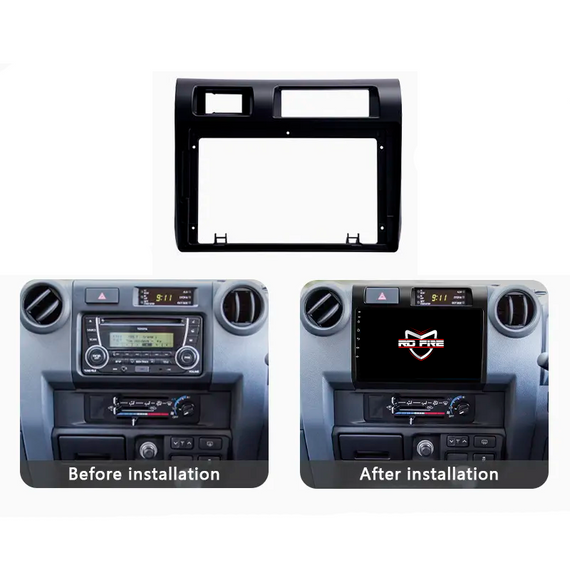 Consola Toyota Land Cruiser prado 2015 9" Pulgadas