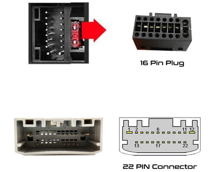 Cambus conector Jeep Antiguo