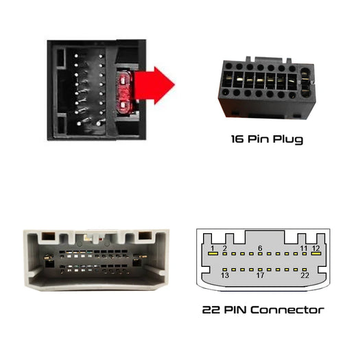 Cambus conector Jeep Antiguo