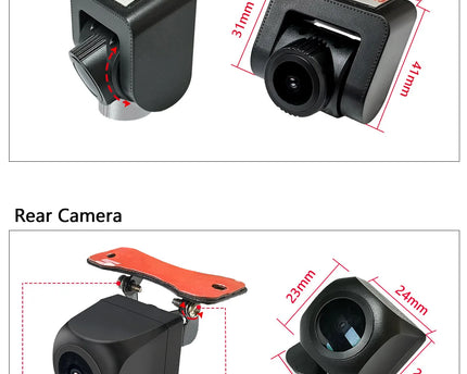 Camara frontal y posterior para android 1080 FHD