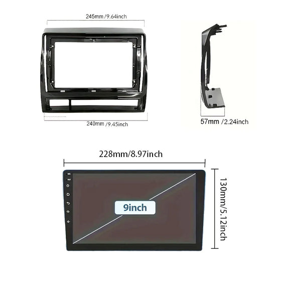 Consola Toyota Tacoma  2005-2013  9" Pulgadas