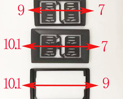 Consola Reductora o expansora para radio android de 7", 9" y 10" pulgadas