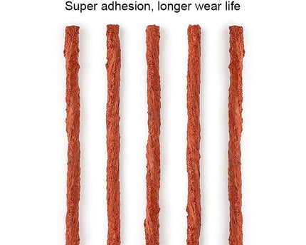 Juego de tiras de goma para reparación de neumáticos de coche, herramienta de reparación rápida de emergencia para motocicleta, vehículo eléctrico, juego de herramientas de reparación de neumáticos al vacío