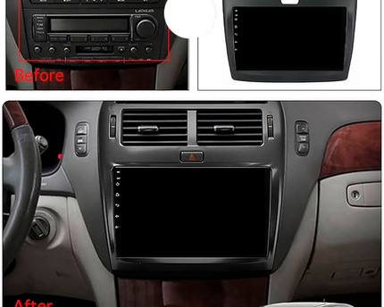 Consola Lexus LS430 2001-2006 9" Pulgadas