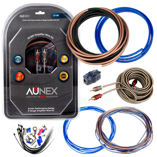 Kit de Instalacion Aunex #8 100% Cobre