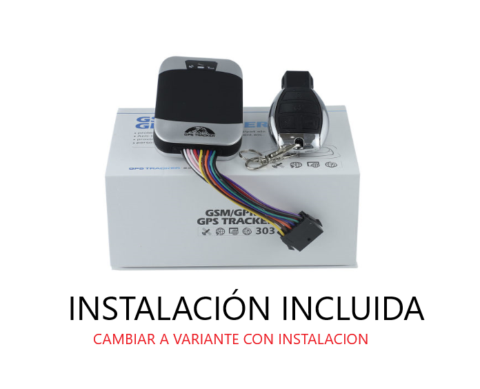 GPS TRACKER VEHICULAR (Motor cerrado y seguimiento en vivo)