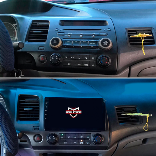 Consola Honda Civic 2006-2011 9" Pulgadas