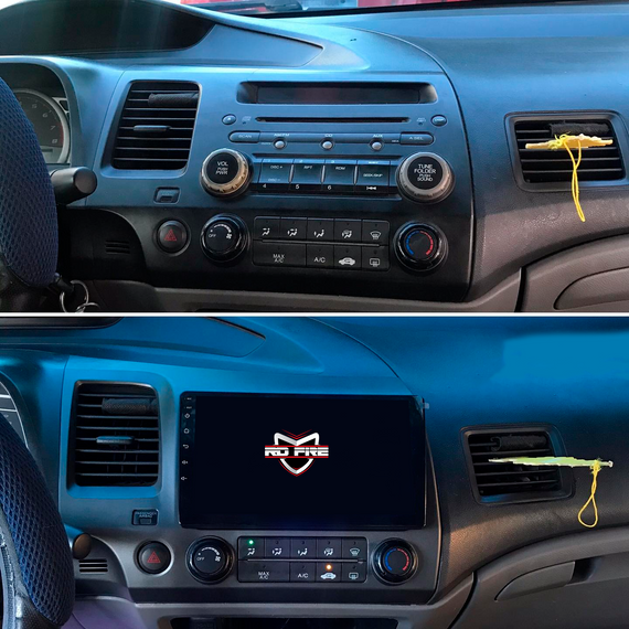 Consola Honda Civic 2006-2011 9" Pulgadas